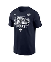 Nike Men's Navy UConn Huskies 2025 Ncaa Women's Basketball National Champions Locker Room T-Shirt