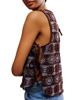 Free People Women's Towel Cotton Terry Sleeveless Top