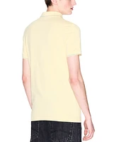 A|X Armani Exchange Men's Slim-Fit Tipped 1/4-Zip Logo-Placket Polo Shirt