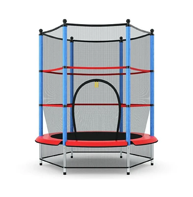 Trampoline for Kids with Safety Enclosure and Padding – Outdoor Jumping Fun Combo