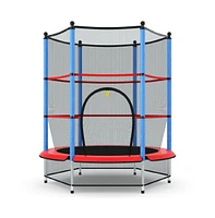 Trampoline for Kids with Safety Enclosure and Padding – Outdoor Jumping Fun Combo