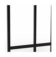Counter Height Iron Bar Chair with Backless Design for Home or Bistro
