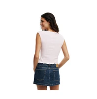 Cotton On Women's Chelsea Open Front Top