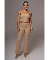 Jluxlabel Women's Carmela Cable Knit Top