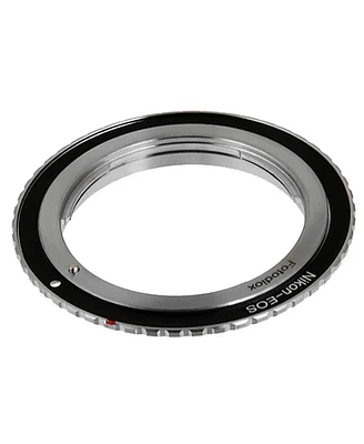 Fotodiox Lens Mount Adapter for Nikon Nikkor F Mount D/Slr Lens to Canon Eos (EF, Ef-s) Mount Slr Camera Body, with Generation v10 Focus Confirmation