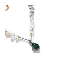 Sohi Women's Abstract Statement Necklace