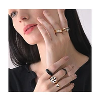 Sohi Women's Everyday Multi-Layer Ring