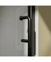 Zachvo Sliding Frameless Shower Door