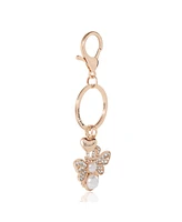 Juicy Couture Regal Bee Pearl Charm Keychain