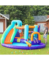 Ltmate Global Inc. Bounce House for Kids 3-12 Inflatable Slide Jumping Bounce Castle Blow Up Toddler Bouncy House for Kids Outdoor with Slide and Blow