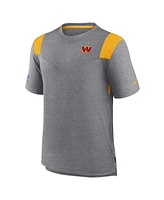 Nike Men's Charcoal Washington Commanders Sideline Tonal Logo Performance Player T-Shirt