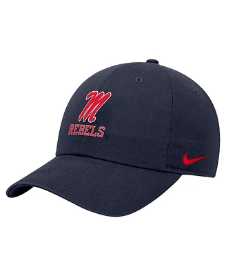 Nike Men's Navy Ole Miss Rebels Club Adjustable Hat