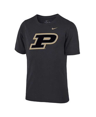 Nike Big Boys and Girls Charcoal Purdue Boilermakers Legend T-Shirt
