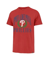 '47 Brand Men's Red Philadelphia Phillies Pitchout Franklin T-Shirt