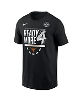 Nike Men's Black Texas Longhorns 2025 Ncaa Women's Basketball Tournament March Madness Final Four Regional Champions Locker Room T-Shirt