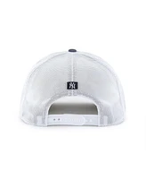 '47 Brand Men's Navy/White New York Yankees Scratch Adjustable Trucker Hat