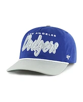 '47 Brand Men's Royal Los Angeles Dodgers Drop Shadow Rope Hitch Adjustable Hat
