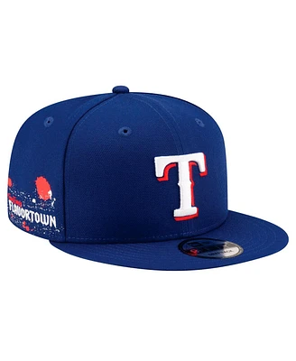 Guy Fieri's Flavortown x Mlb Men's Royal Texas Rangers 9FIFTY Snapback Hat