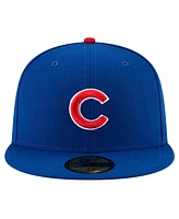 New Era Men's Royal Chicago Cubs Buck O'Neil On Field 59FIFTY Fitted Hat