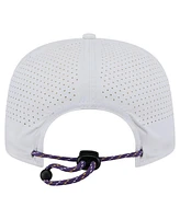 New Era Men's White Los Angeles Lakers Performance Rope Golfer Adjustable Hat