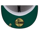 New Era Men's Cream/Navy Boston Red Sox Two-Tone Corduroy 59FIFTY Fitted Hat