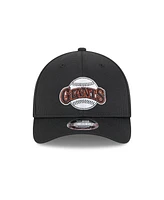 New Era Men's /Black San Francisco Giants 2025 Batting Practice 9FORTY M-Crown Adjustable Hat