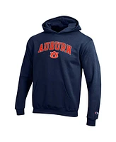 Champion Big Boys and Girls Navy Auburn Tigers Campus Pullover Hoodie