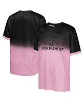 Outerstuff Big Boys and Girls Black Inter Miami Cf Stalwart Defender T-Shirt