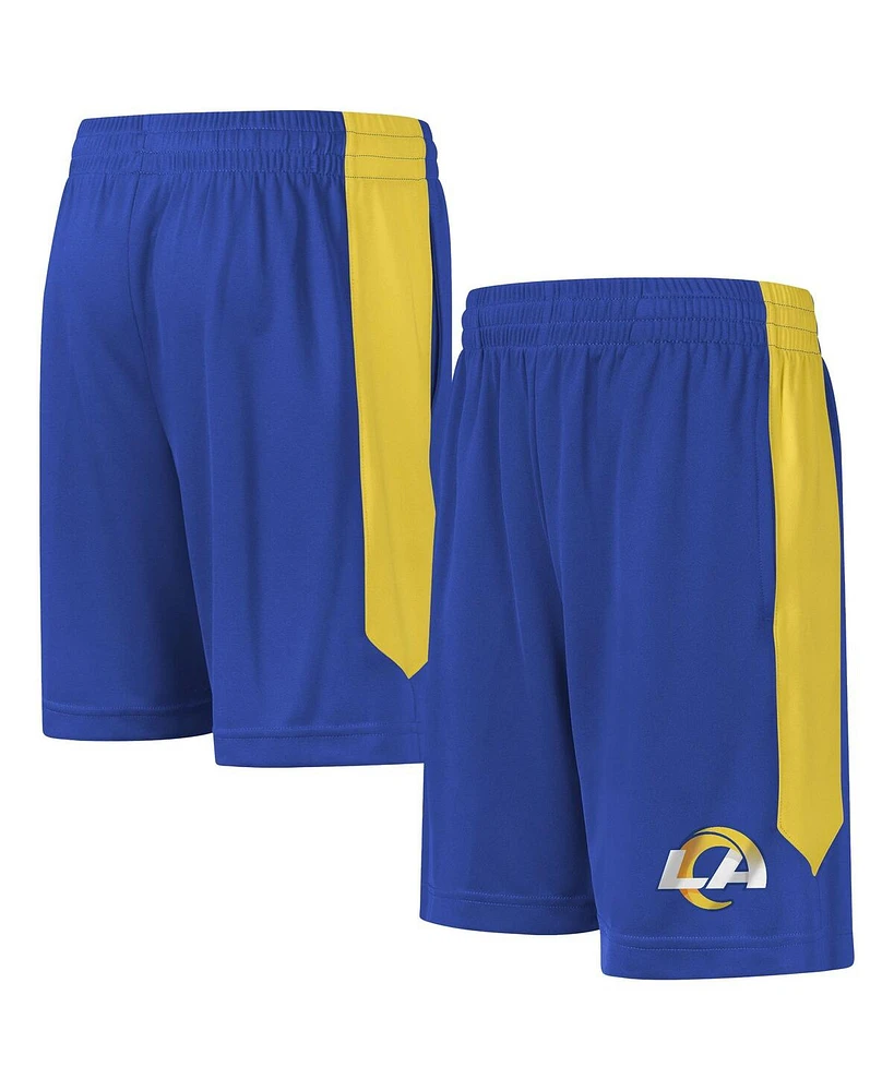 Outerstuff Big Boys and Girls Royal Los Angeles Rams Fashion Shorts