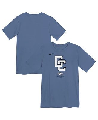 Nike Preschool Blue Washington Nationals 2025 City Connect T-Shirt