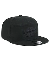 New Era Men's Black Florida Gators Adventure Canvas Split Panel 9FIFTY Snapback Hat