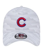 New Era Men's White Chicago Cubs Graded 39THIRTY Stretch Fit Hat
