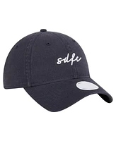 New Era Women's Navy San Diego Fc Script 9TWENTY Adjustable Hat