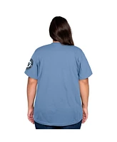 New Era Women's Powder Blue Washington Nationals 2025 City Connect Plus T-Shirt