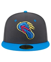 New Era Men's Gray/Blue San Antonio Missions Copa de la Diversion 59FIFTY Fitted Hat