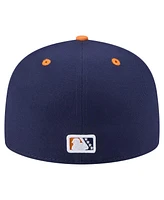 New Era Men's Navy Fredericksburg Nationals Copa de la Diversion 59FIFTY Fitted Hat