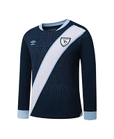 Umbro Men's Navy Guatemala National Team 2025 Away Replica Long Sleeve Jersey