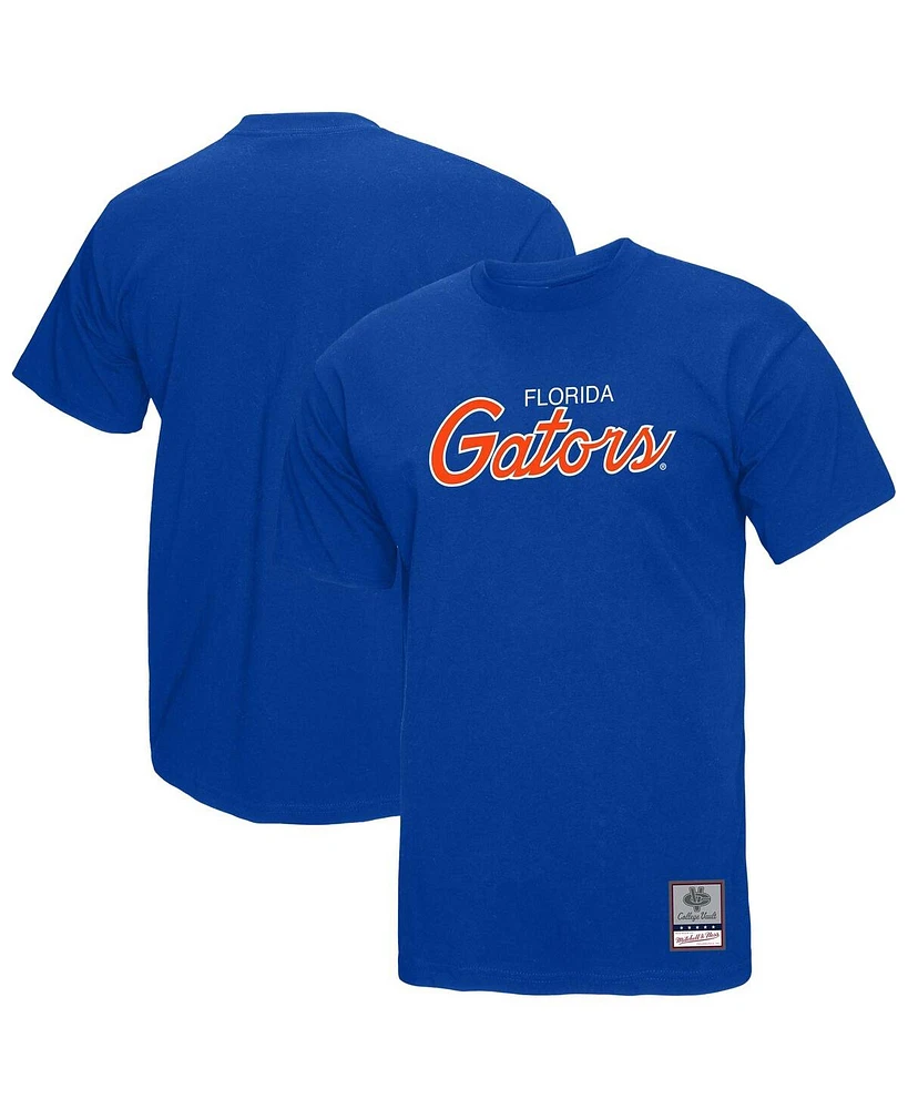Mitchell & Ness Men's Royal Florida Gators Elite Script T-Shirt