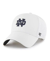 '47 Brand Men's White Notre Dame Fighting Irish Forward Vent Mvp Adjustable Hat