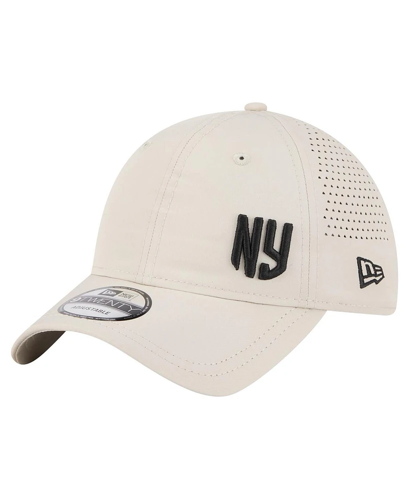 New Era Men's Tan New York Red Bulls Active 9TWENTY Adjustable Hat
