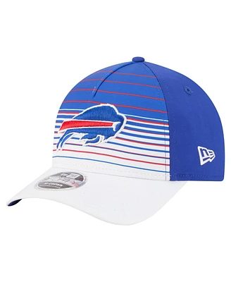 New Era Men's White/Royal Buffalo Bills Adventure Gradient 9FORTY M-Crown A-Frame Adjustable Hat
