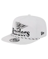 New Era Men's White Las Vegas Raiders Collide Golfer Snapback Hat