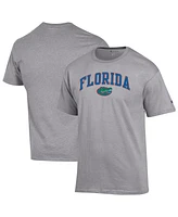 Champion Men's Heather Gray Florida Gators Arched Logo T-Shirt