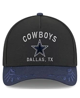 New Era Men's /Navy Dallas Cowboys 2025 Nfl Draft 9FORTY A-Frame M-Crown Adjustable Hat