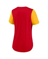 Nike Women's Red Kansas City Chiefs Terrace Swift Tri-Blend Performance T-Shirt