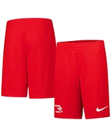 Nike 3BRAND by Russell Wilson Big Boys and Girls Red Badge Shorts
