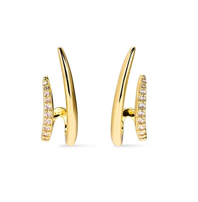 Ana Luisa - Gold Stud Earrings - Solene