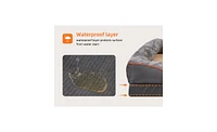 Bingopaw Luxury Large Warm Washable Orthopedic Pet Bed for Dogs/Cats
