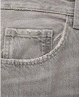Mango Women's High Waist Straight Jeans