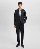 Mango Men's Linen Slim-Fit Amalfi Suit Blazer
